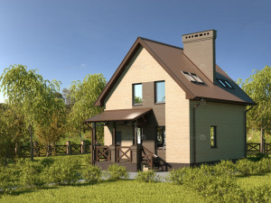 residential house bp-31 3D Model