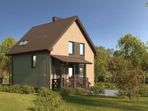 residential house bp-31 3D Model