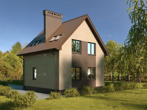 residential house bp-31 3D Model
