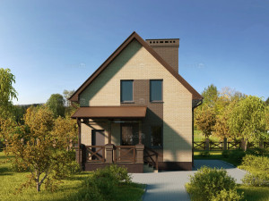 residential house bp-31 3D Model