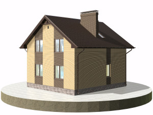 residential house bp-32 Modelo 3D