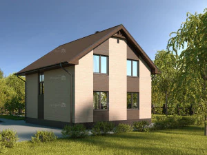 residential house bp-32 3D Model