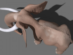 cartoon elephant 3D-Modell