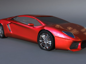 lamborghini the car 3D Model