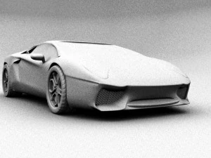 lamborghini the car 3D Model