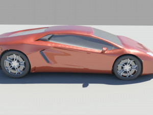 lamborghini the car 3D Model