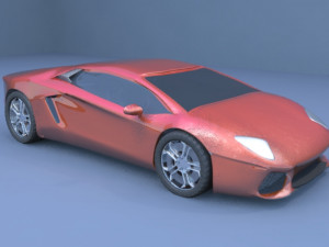 lamborghini the car 3D Model