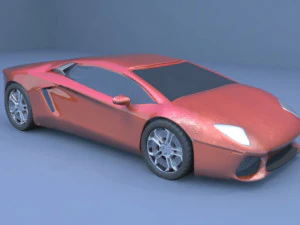 lamborghini the car 3D Model