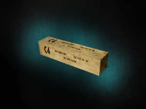 kunststof c4 3D Model