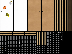 door porte texture Modelo 3D