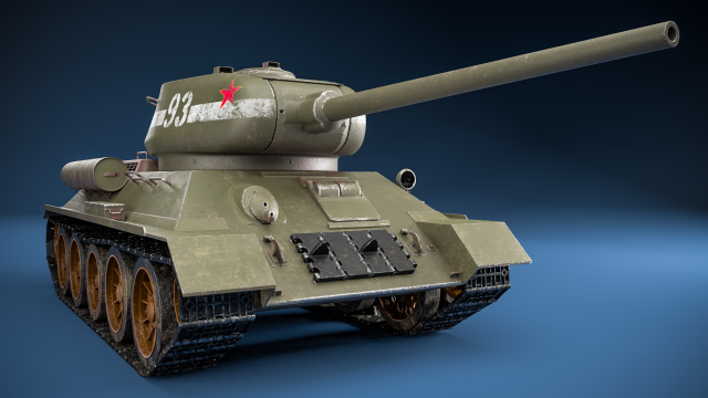 tank Modelo 3D .c4d .max .obj .3ds .fbx .stl .blend 