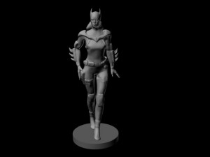 batgirl 3D-printmodel
