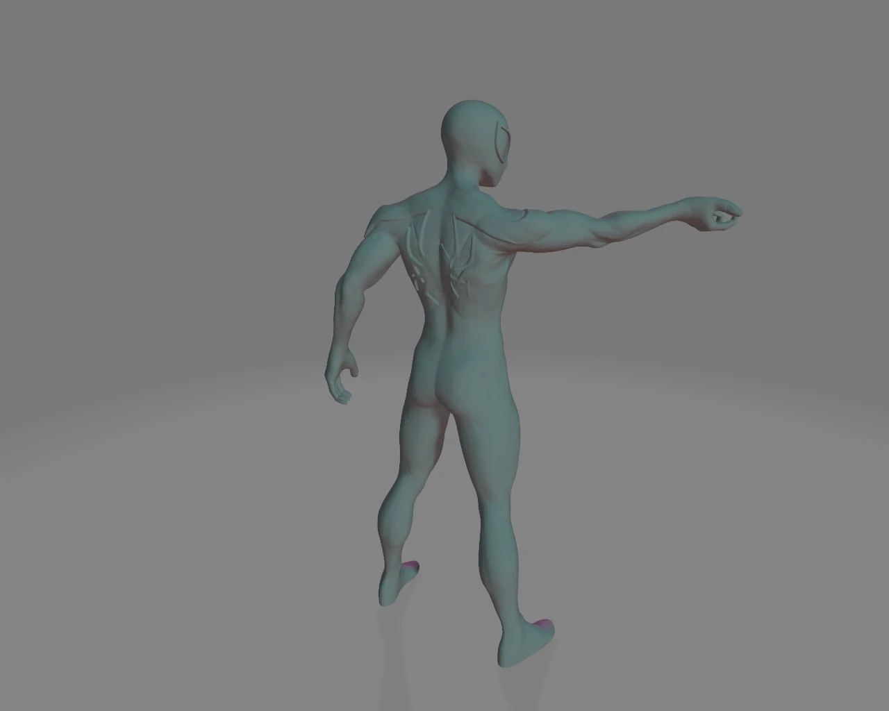 spider man 3D Print Model .c4d .max .obj .3ds .fbx .stl .blend 