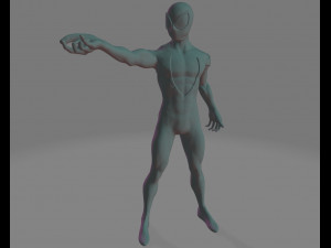spider man 3D 打印模型