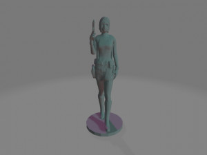 mephiles the dark sonic x 3D Print Model in Figurines 3DExport