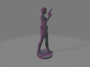 jill valentine 3D 프린트 모델