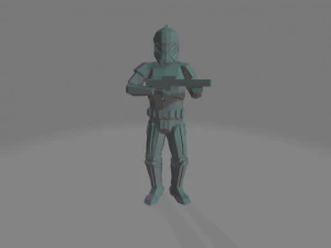 Low-Poly klonen 3D Druckmodell