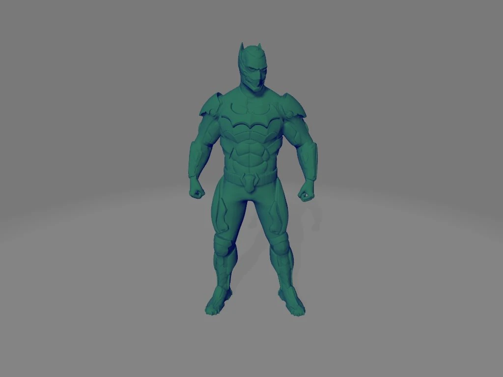 homem Morcego Modelo de Impressão 3D .c4d .max .obj .3ds .fbx .stl .blend 