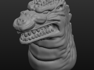 godzilla 3D 모델