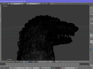 Godzilla 3D मॉडल