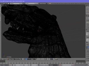 godzilla 3D 모델