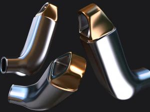 호흡 펌프 모델 3D 모델