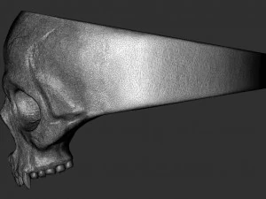 vampire skull ring 3D Print Model