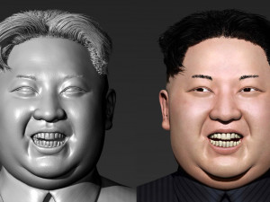 kim jong-un 3D Model