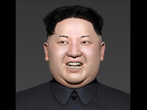 kim jong-un 3D-Modell