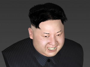 kim jong-un 3D-Modell