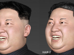 kim jong-un 3D-Modell