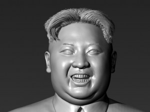 kim jong-un 3D-Modell