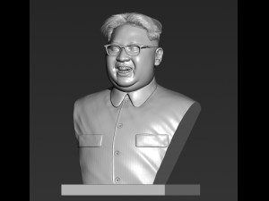 kim jong-un 3D-Modell