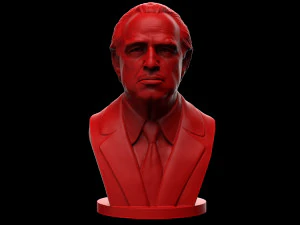 vito corleone - il padrino - marlon brando Modello di stampa 3D