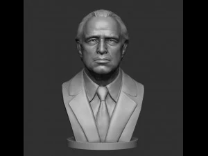 vito corleone - the godfather - marlon brando 3D Print Model