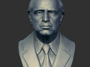 vito corleone - the godfather - marlon brando 3D Print Model
