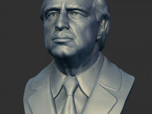 vito corleone - the godfather - marlon brando 3D Print Model
