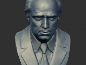 vito corleone - the godfather - marlon brando 3D Print Model