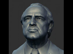 vito corleone - the godfather - marlon brando 3D Print Model