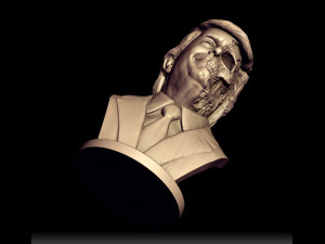 donald trump skull bust Modelo de Impressão 3D