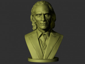 joker - joaquin phoenix bust 3D Print Model