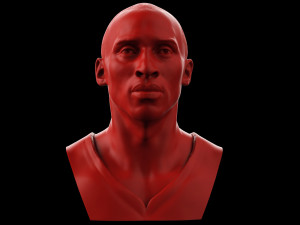 kobe bryant bust 3D Print Model
