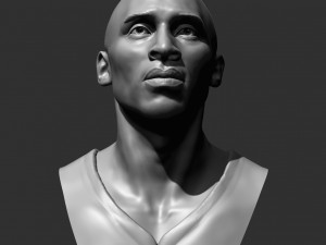 kobe bryant bust Modelo de Impressão 3D