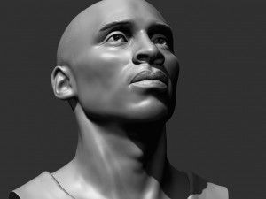 kobe bryant bust Modelo de Impressão 3D