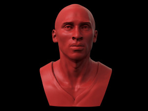kobe bryant bust Modelo de Impressão 3D