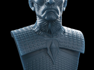 night king bust v2- game of thrones 3d print model 3D-printmodel