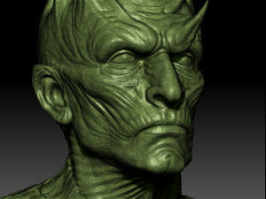 night king bust v2- game of thrones 3d print model Modèles 3D en vedette