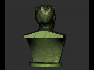 night king bust v2- game of thrones 3d print model Modèles 3D en vedette