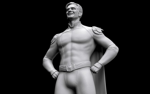 homelander - the boys 3D Print Model .c4d .max .obj .3ds .fbx .stl .blend