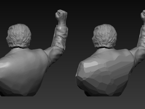 Donald Trump Statue 3D Print Model
